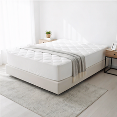 SnowLotus Quilted Mattress Protector, 60x40x11 cm, Elastic Fitted Mattress Cover with Allergen Barrier