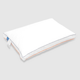 Cooling Memory Foam Bed Pillows for Side Stomach & Back Sleepers 100% Soft Cotton Cover