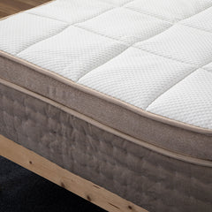 Fire-Resistant Mattress Protector - Multi-Layer Fabric, 100% Polyester, Rayon & Polypropylene