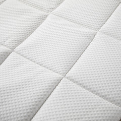 Fire-Resistant Mattress Protector - Multi-Layer Fabric, 100% Polyester, Rayon & Polypropylene