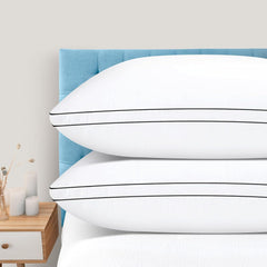 Hotel Quality Down Alternative Gusseted King Pillow for Sleeping