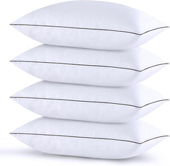 Down Alternative Luxury Hotel Pillows for Sleeping and for Side and Back Sleepers