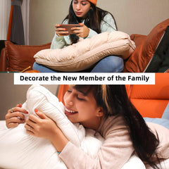 Soft Pillows Queen Size for Sleeping, Support Bed Pillows, Fluffy Down Alternative Pillow