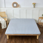 Japanese Floor Mattress Twin, Anti-Slip Japanese Futon Foldable Tatami Mat for Guests