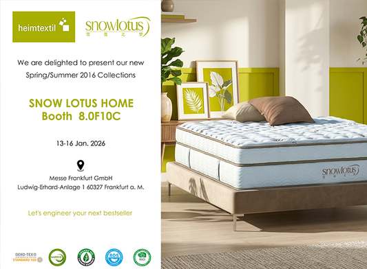 See the Future of Home Textiles with Us at Heimtextil and Canton Fair!