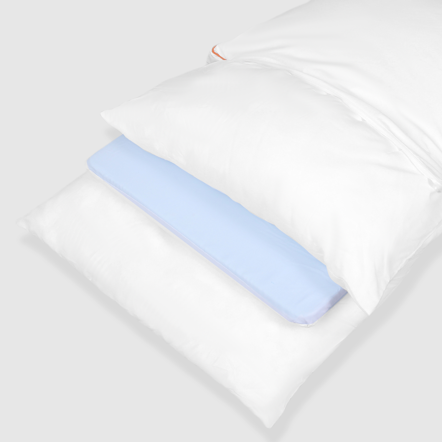 Cooling Memory Foam Bed Pillows for Side Stomach & Back Sleepers 100% Soft Cotton Cover