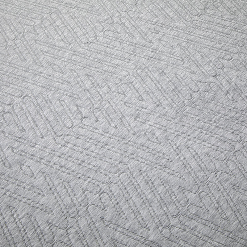 Heather Gray Circular Knit Mattress Protector