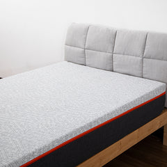 Heather Gray Circular Knit Mattress Protector