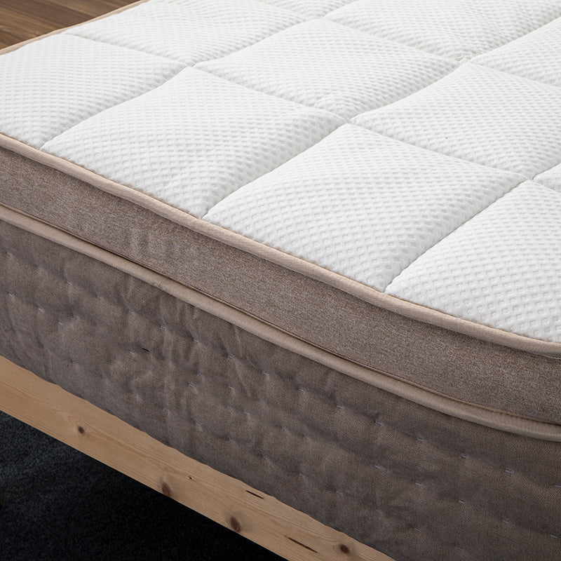 Fire-Resistant Mattress Protector - Multi-Layer Fabric, 100% Polyester, Rayon & Polypropylene