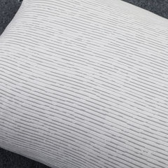 CharcoalRayon circular knit Pillow Case