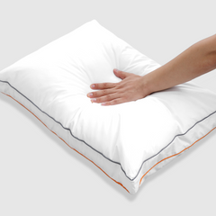 Cooling Memory Foam Bed Pillows for Side Stomach & Back Sleepers 100% Soft Cotton Cover