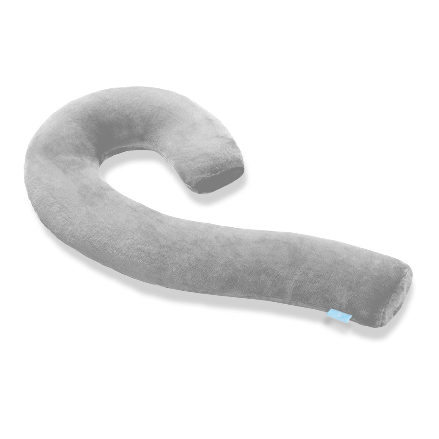 SCHNAUZER HOME Body Pillow for Adults - Soft Long Bed Pillows Insert for Sleeping - Shredded Memory Foam and Removable Washable Cover - Swan Shaped Side Sleeper Pregnancy Pillow 49 Inch