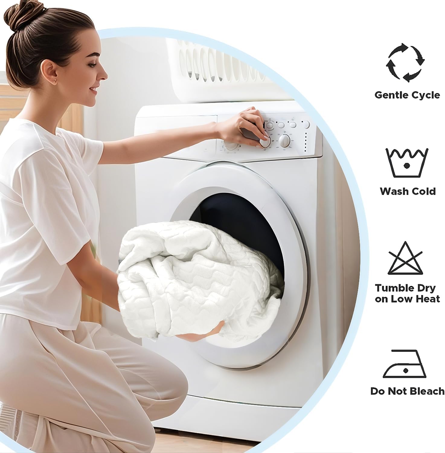 SCHNAUZER HOME Crib Mattress, Dual-Sided Breathable Baby and Toddler Memory Foam Mattress with Removable and Washable Cover, 100% Knitted Fabric, Fits Standard Cribs and Toddler Beds, 52" x 28" x 5"