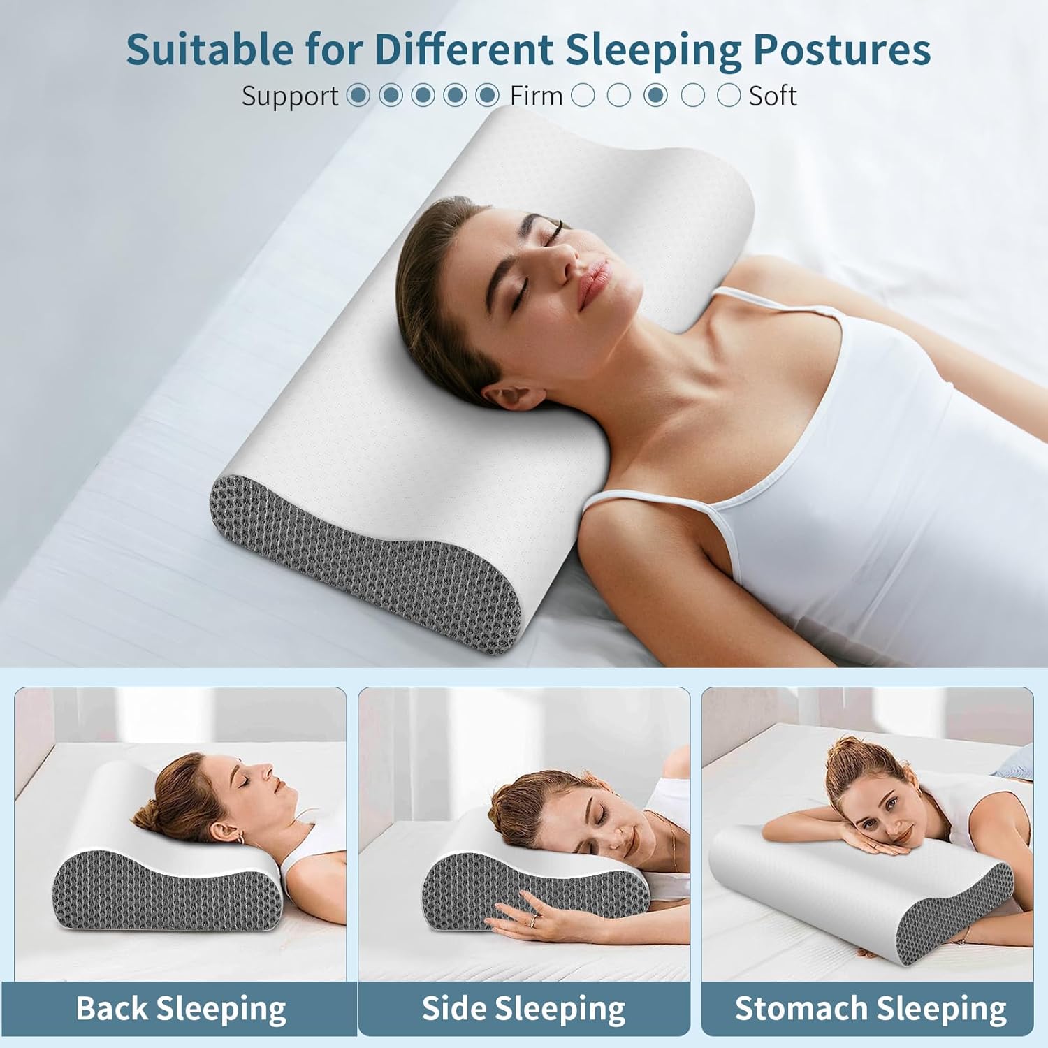 Cervical Neck Pillow for Pain Relief