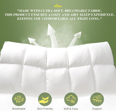 3 Inch Memory Foam Mattress Topper Queen Size, Extra Soft Pillow Top Mattress Topper