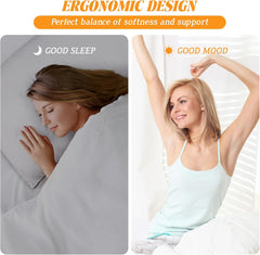 Supportive Down Alternative Hotel Collection Pillows for Side and Back Sleepers