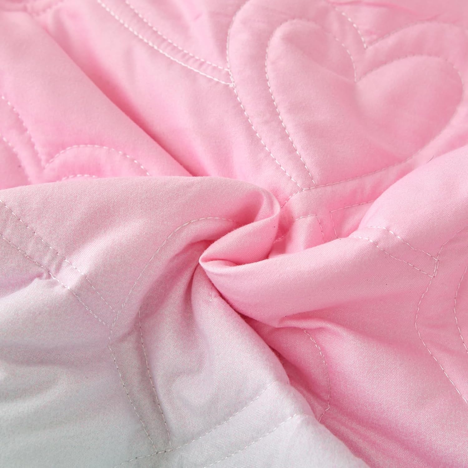 Pink Quilt Set Queen Ombre Blue Pink Mint Quilt Sets Kids Girls Bedding