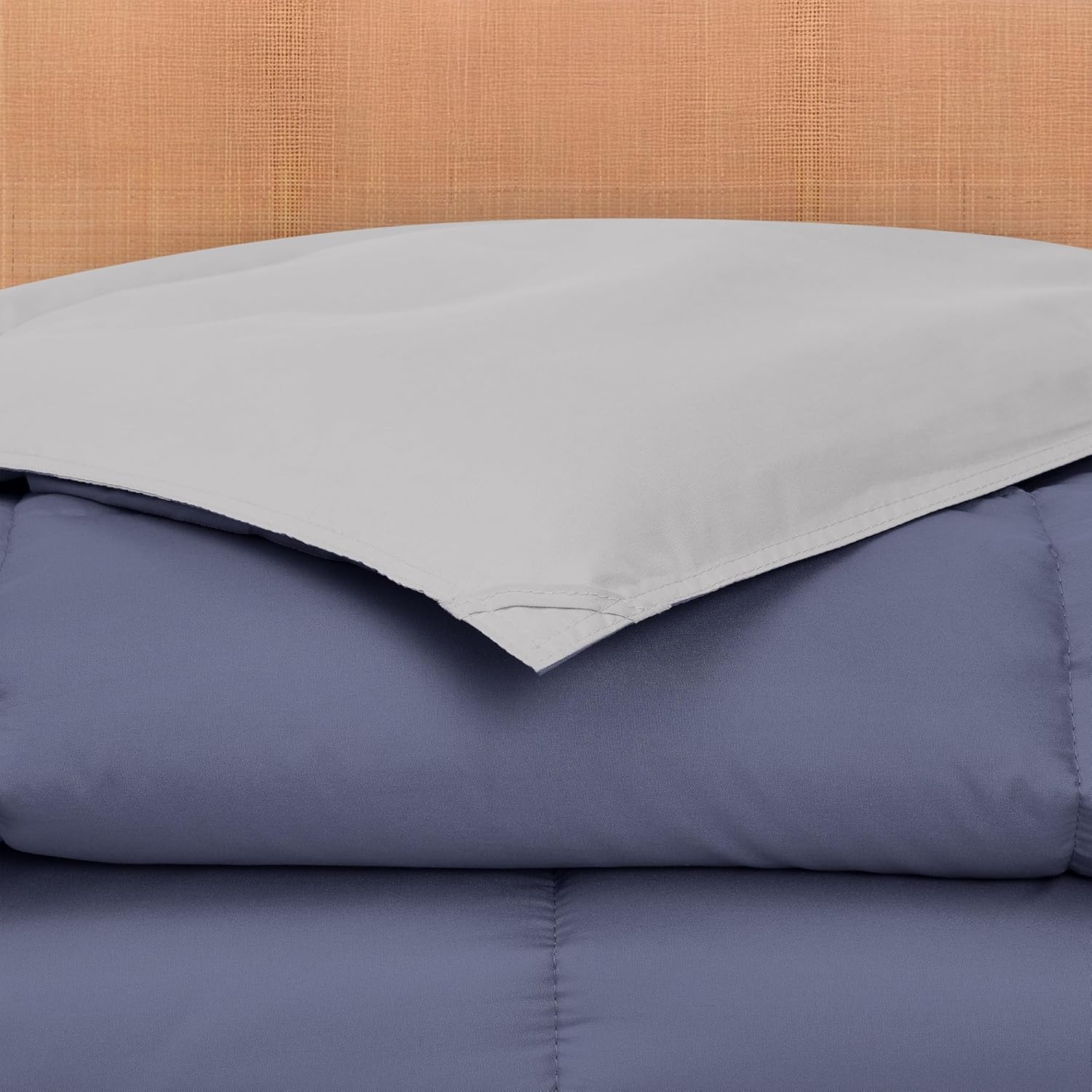 Modern Threads Down Alternative Reversible Comforter Infinity Blue