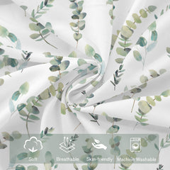 Little Grape Land Crib Sheets Girl 4 Pack, Baby Crib Sheets for Standard Crib & Toddler Mattress, Super Soft Breathable Crib Sheet Set for Girls